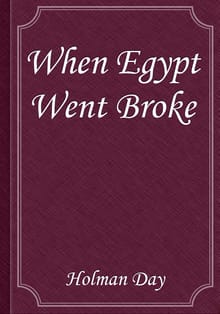 When Egypt Went Broke