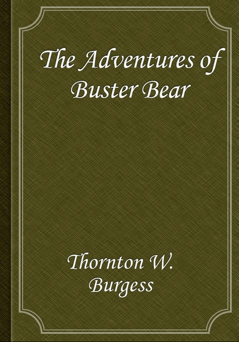 The Adventures of Buster Bear 표지 이미지