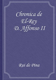 Chronica de El-Rey D. Affonso II