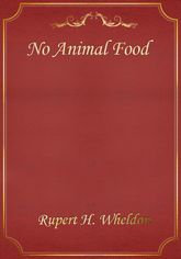 No Animal Food 표지 이미지
