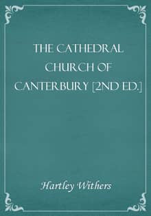 The Cathedral Church of Canterbury [2nd ed.]
