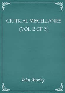 Critical Miscellanies (Vol. 2 of 3)