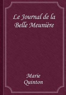 Le Journal de la Belle Meunière