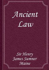 Ancient Law 표지 이미지