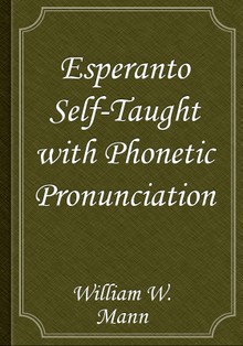 Esperanto Self-Taught with Phonetic Pronunciation