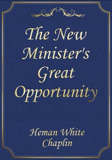 The New Minister's Great Opportunity