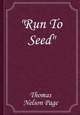 "Run To Seed" 표지 이미지