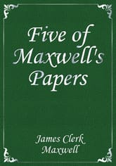 Five of Maxwell's Papers 표지 이미지