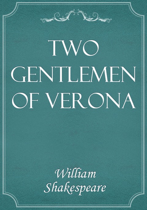 Two Gentlemen of Verona 표지 이미지