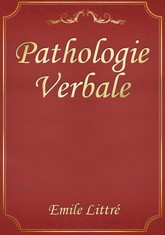 Pathologie Verbale 표지 이미지