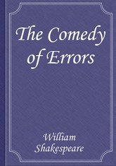 The Comedy of Errors 표지 이미지