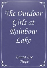 The Outdoor Girls at Rainbow Lake 표지 이미지