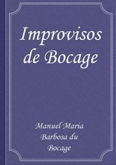 Improvisos de Bocage 표지 이미지