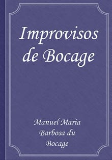 Improvisos de Bocage