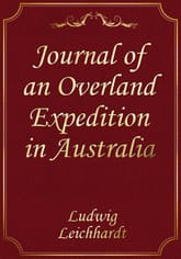 Journal of an Overland Expedition in Australia 표지 이미지