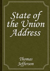 State of the Union Address of Thomas Jefferson 표지 이미지