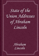 State of the Union Addresses of Abraham Lincoln 표지 이미지