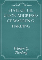 State of the Union Addresses of Warren G. Harding 표지 이미지