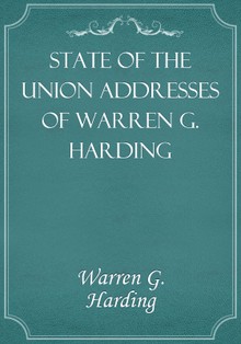 State of the Union Addresses of Warren G. Harding
