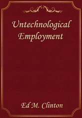 Untechnological Employment 표지 이미지