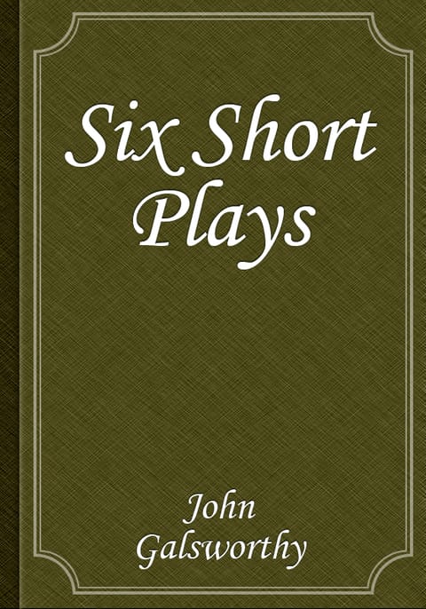 Six Short Plays 표지 이미지