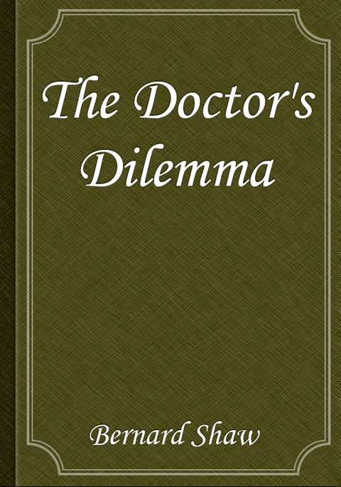 The Doctor's Dilemma 표지 이미지