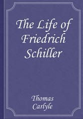 The Life of Friedrich Schiller 표지 이미지