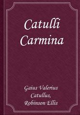 Catulli Carmina 표지 이미지