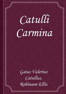 Catulli Carmina