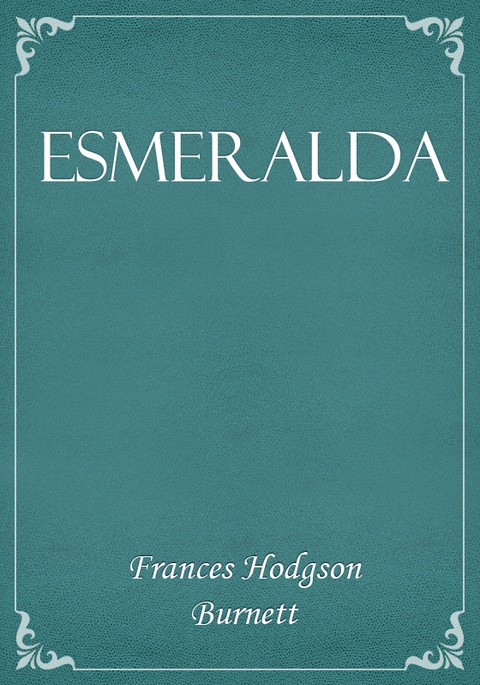 Esmeralda 표지 이미지