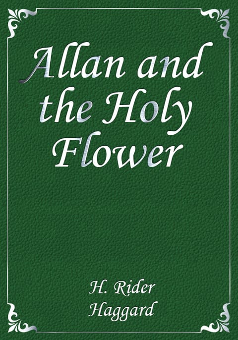 Allan and the Holy Flower 표지 이미지