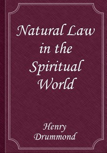 Natural Law in the Spiritual World