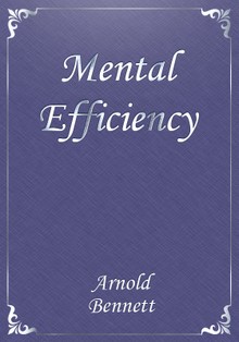 Mental Efficiency
