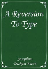 A Reversion To Type 표지 이미지