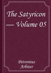 The Satyricon — Volume 05 표지 이미지