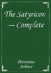 The Satyricon — Complete 표지 이미지