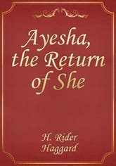 Ayesha, the Return of She 표지 이미지