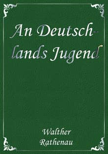 An Deutschlands Jugend