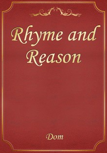 Rhyme and Reason