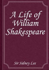 A Life of William Shakespeare 표지 이미지