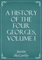 A History of the Four Georges, Volume I 표지 이미지