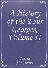 A History of the Four Georges, Volume II 표지 이미지