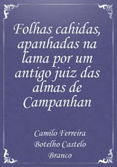Folhas cahidas, apanhadas na lama por um antigo juiz das almas de Campanhan 표지 이미지