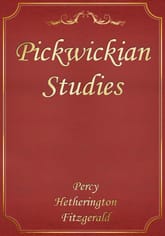 Pickwickian Studies 표지 이미지