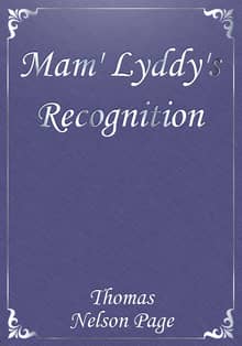 Mam' Lyddy's Recognition