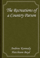 The Recreations of a Country Parson 표지 이미지