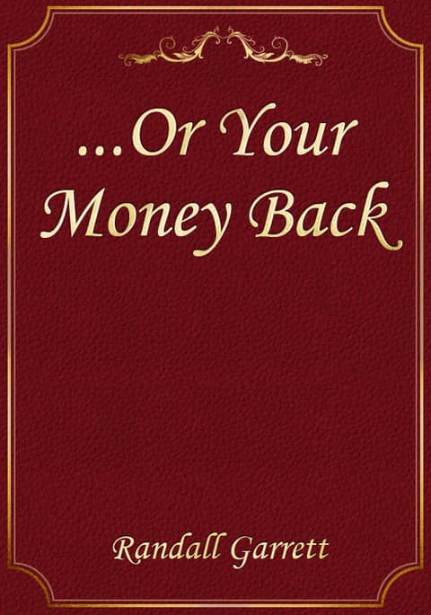 ...Or Your Money Back 표지 이미지