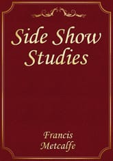 Side Show Studies 표지 이미지