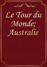 Le Tour du Monde; Australie 표지 이미지