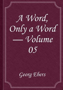 A Word, Only a Word — Volume 05